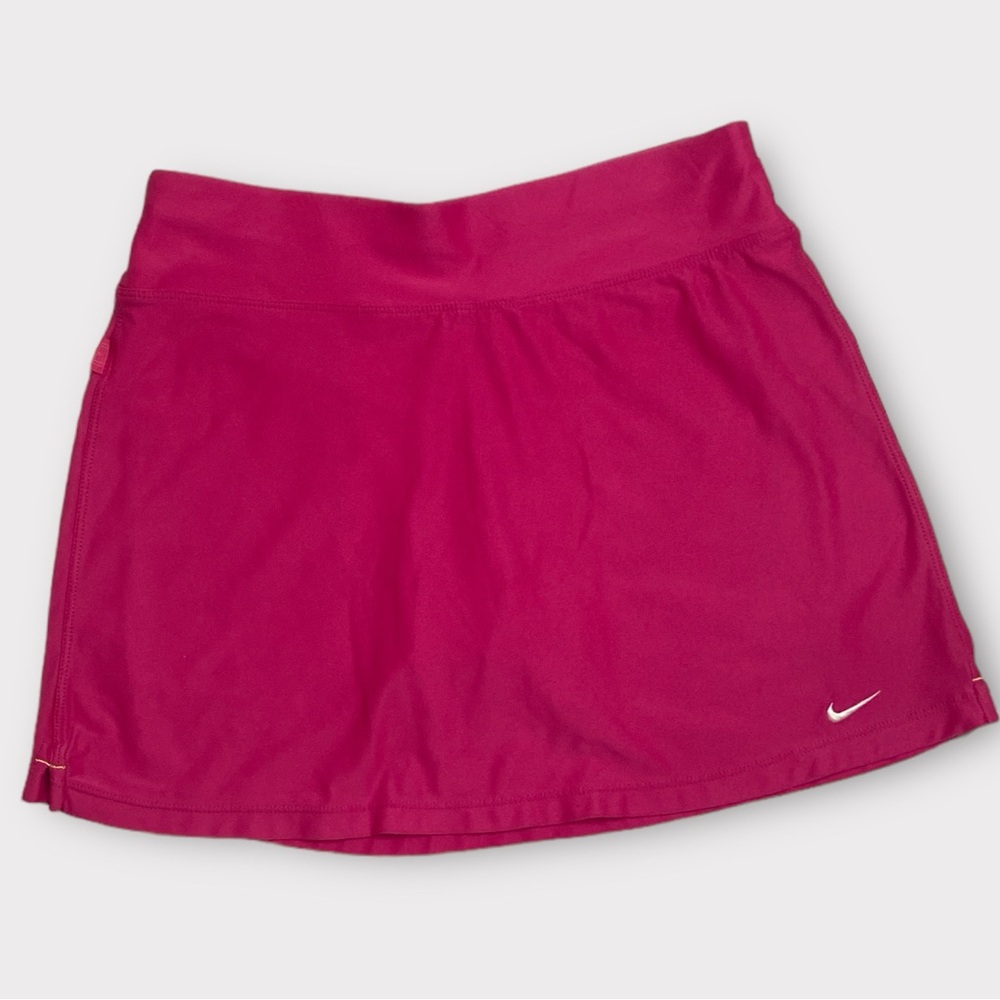 EUC Nike Dri-Fit Womens S 
Hot Pink Athletic Tennis Golf Skort Skirt Lined Short